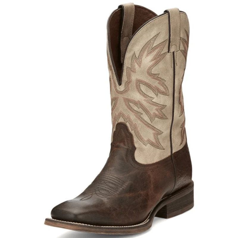 MEN\'S HENRY ANTIQUE BROWN WESTERN BOOT HR5570-Brown MEN\'S HENRY ANTIQUE BROWN WESTERN BOOT HR5570-Brown