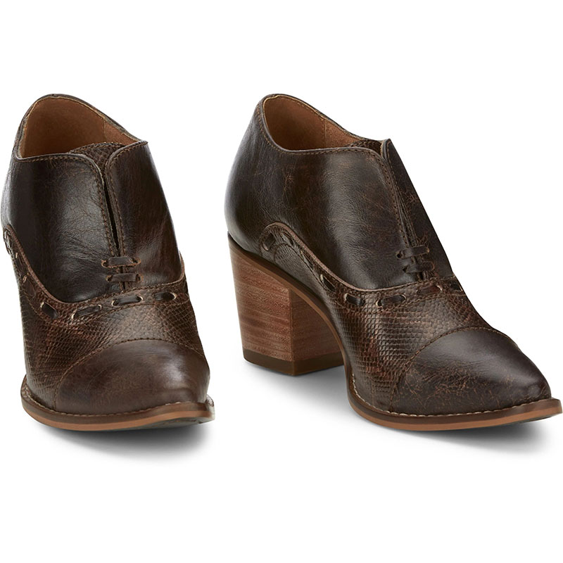 WOMEN\'S SHERRY MOCHA BROWN FASHION BOOTIES ME1923-Brown WOMEN\'S SHERRY MOCHA BROWN FASHION BOOTIES ME1923-Brown