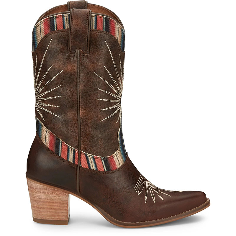 WOMEN\'S CONCHITA BROWN SERAPE WESTERN BOOTS ME1924-Brown WOMEN\'S CONCHITA BROWN SERAPE WESTERN BOOTS ME1924-Brown