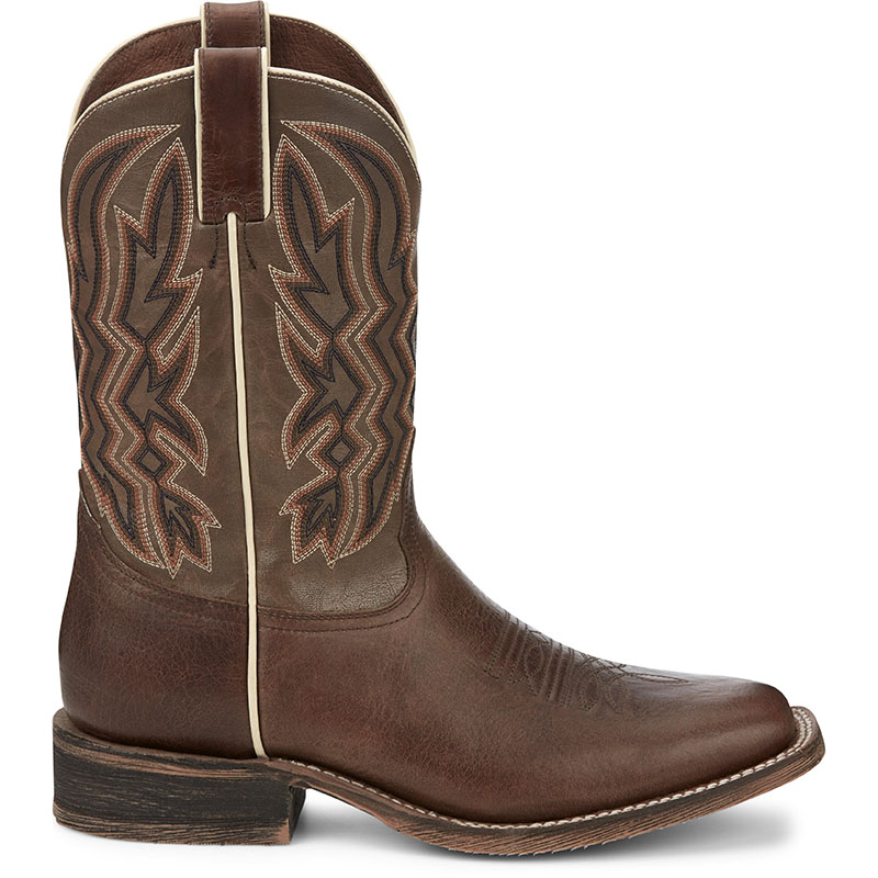 MEN\'S DEPUTY VINTAGE BROWN WESTERN BOOTS NB3004-Brown MEN\'S DEPUTY VINTAGE BROWN WESTERN BOOTS NB3004-Brown