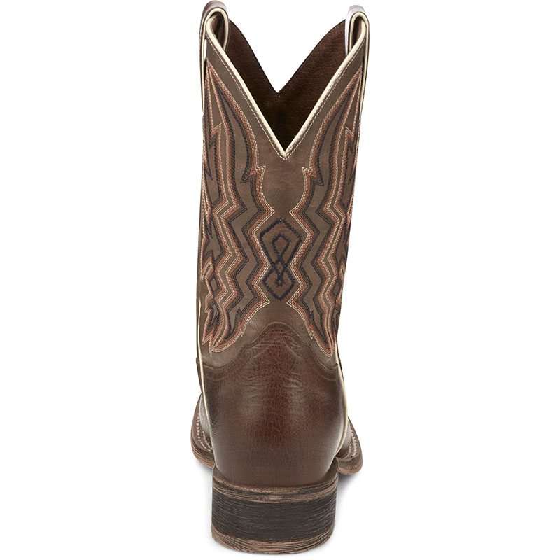 MEN\'S DEPUTY VINTAGE BROWN WESTERN BOOTS NB3004-Brown MEN\'S DEPUTY VINTAGE BROWN WESTERN BOOTS NB3004-Brown