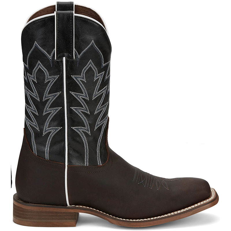 MEN\'S HERO BAYLON BROWN SQUARE TOE WESTERN BOOTS NB5556-Brown MEN\'S HERO BAYLON BROWN SQUARE TOE WESTERN BOOTS NB5556-Brown