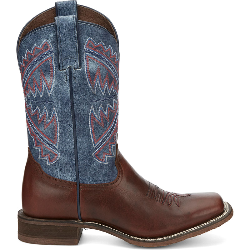 WOMEN\'S HERO NAIDA BLUE SQUARE TOE WESTERN BOOTS NL5417-Blue WOMEN\'S HERO NAIDA BLUE SQUARE TOE WESTERN BOOTS NL5417-Blue